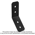 Simpson Strong-Tie APVKB45-4 Outdoor Accents Avant Collection ZMAX, Black Powder-Coated Knee Brace Connector for 4x
