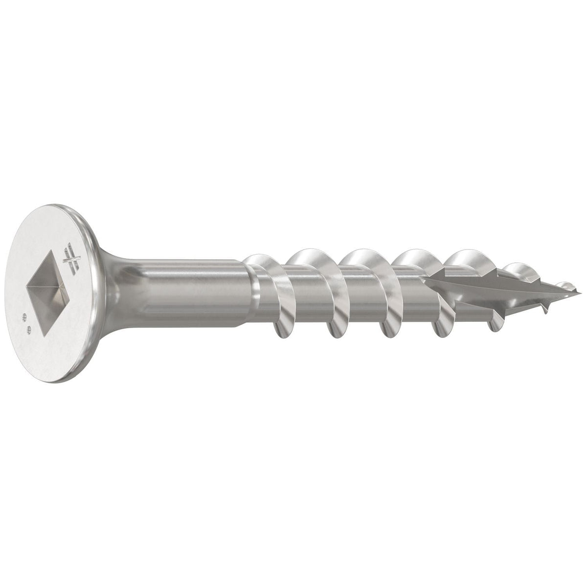 Simpson Strong-Tie S08125DBB Bugle-Head Wood Screw, Square Drive, #8 x 1-1/4-in. #2 Square, Type 305, 5000-Pack