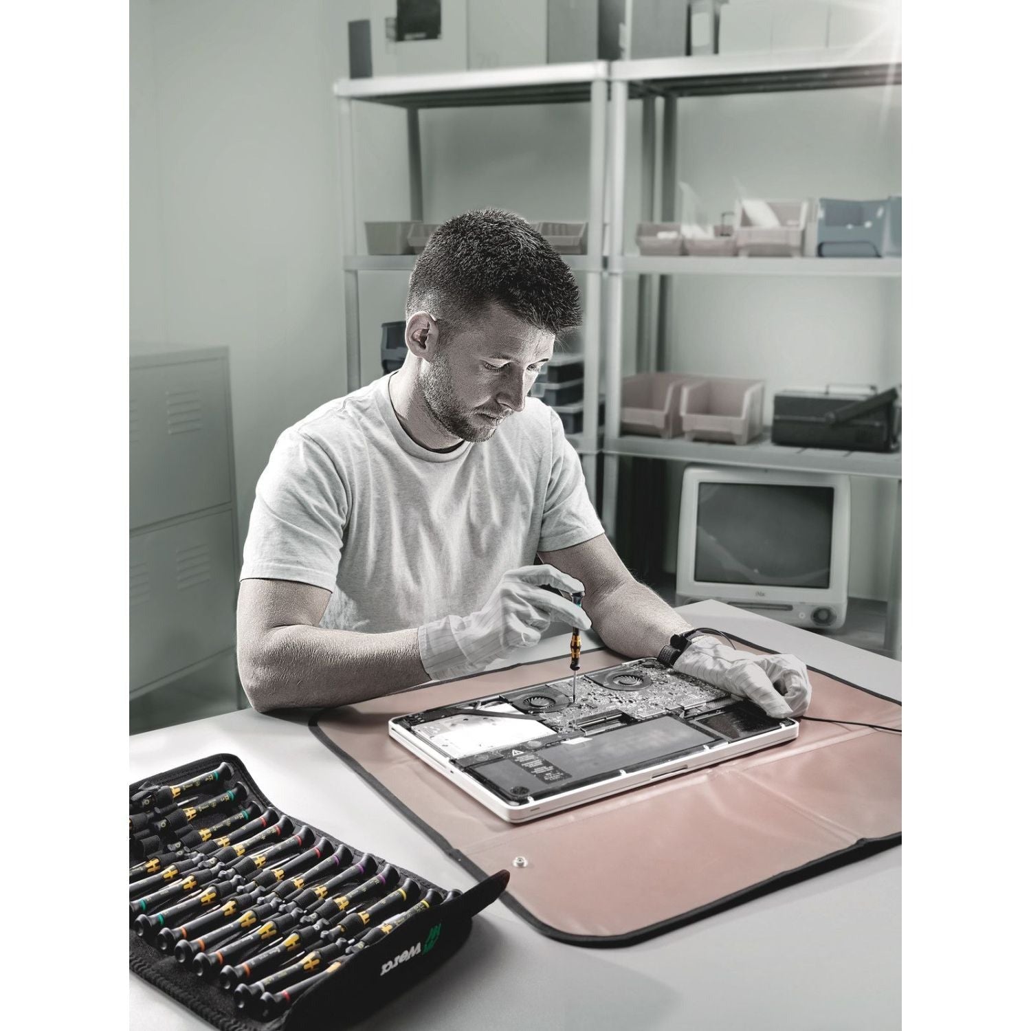 Wera Kraftform Micro Esd Big Pack 1 Screwdriver Set For Electronic Applications, 25-Pieces