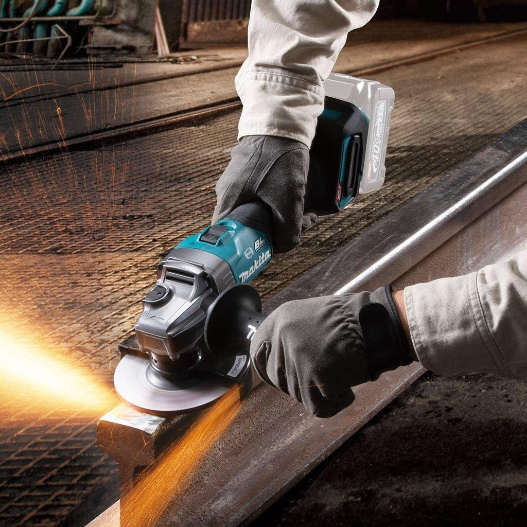 Makita GAG01Z 40V max XGT Brushless Cordless 4-1/2"Â / 5" Angle Grinder, with Electric Brake, Tool Only