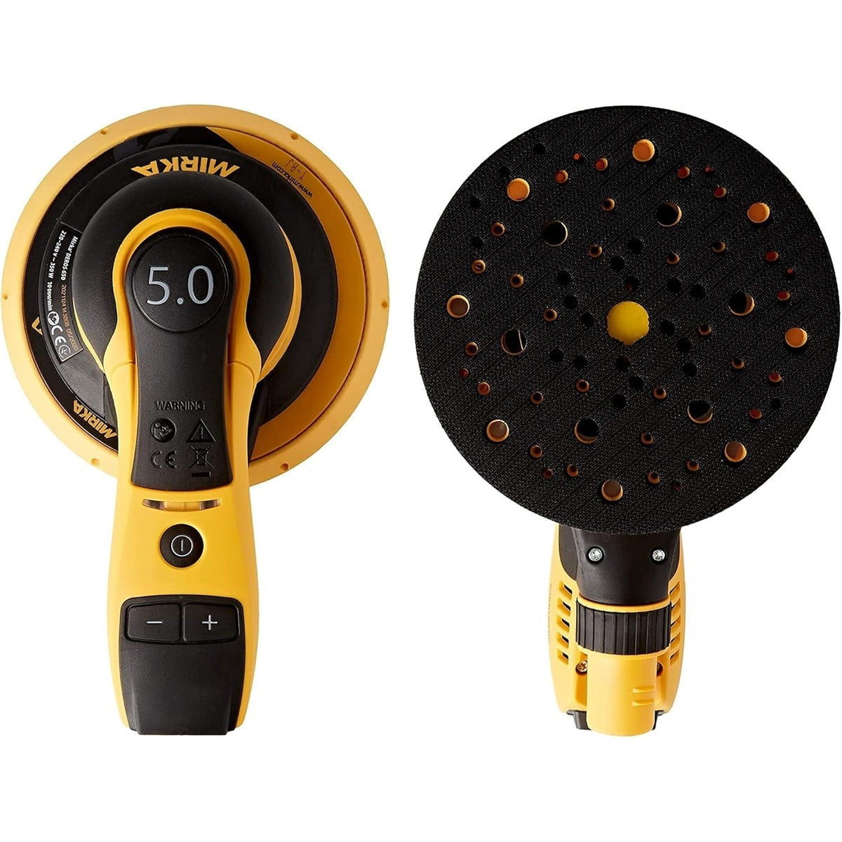 Mirka DEROS 110V 6-in. Corded 5.0mm Random Orbital Sander with Case