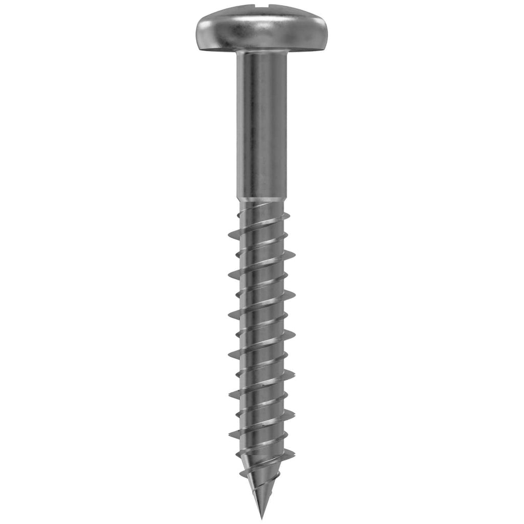 Simpson Strong-Tie T12J150PX-RP8 Marine Screw, Pan Head, #12 x 1-1/2-in. #3 Phillips Drive, Type 316, 8-Pack