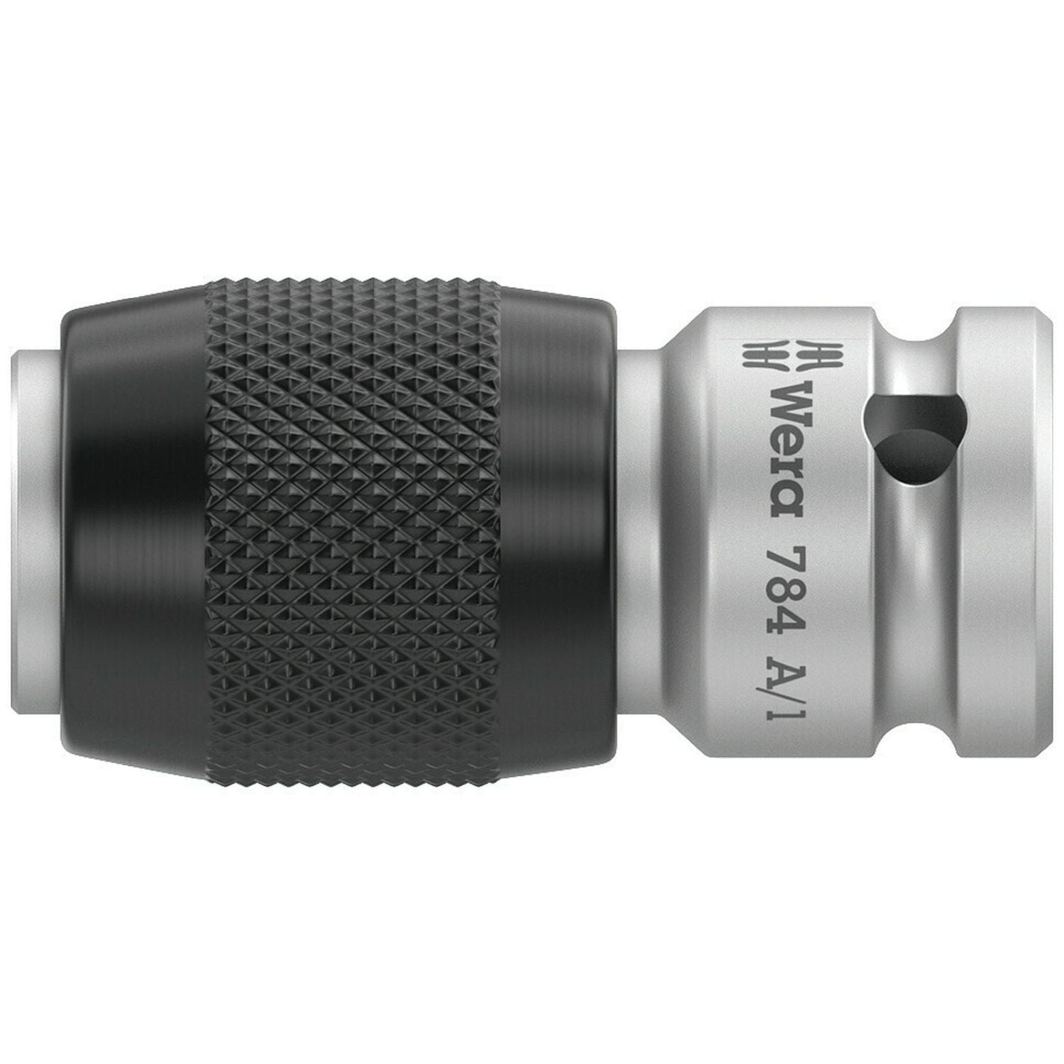 Wera 784 A 1/4-in. Adaptor With Quick-Release Chuck, 1/4-in.x30-mm.