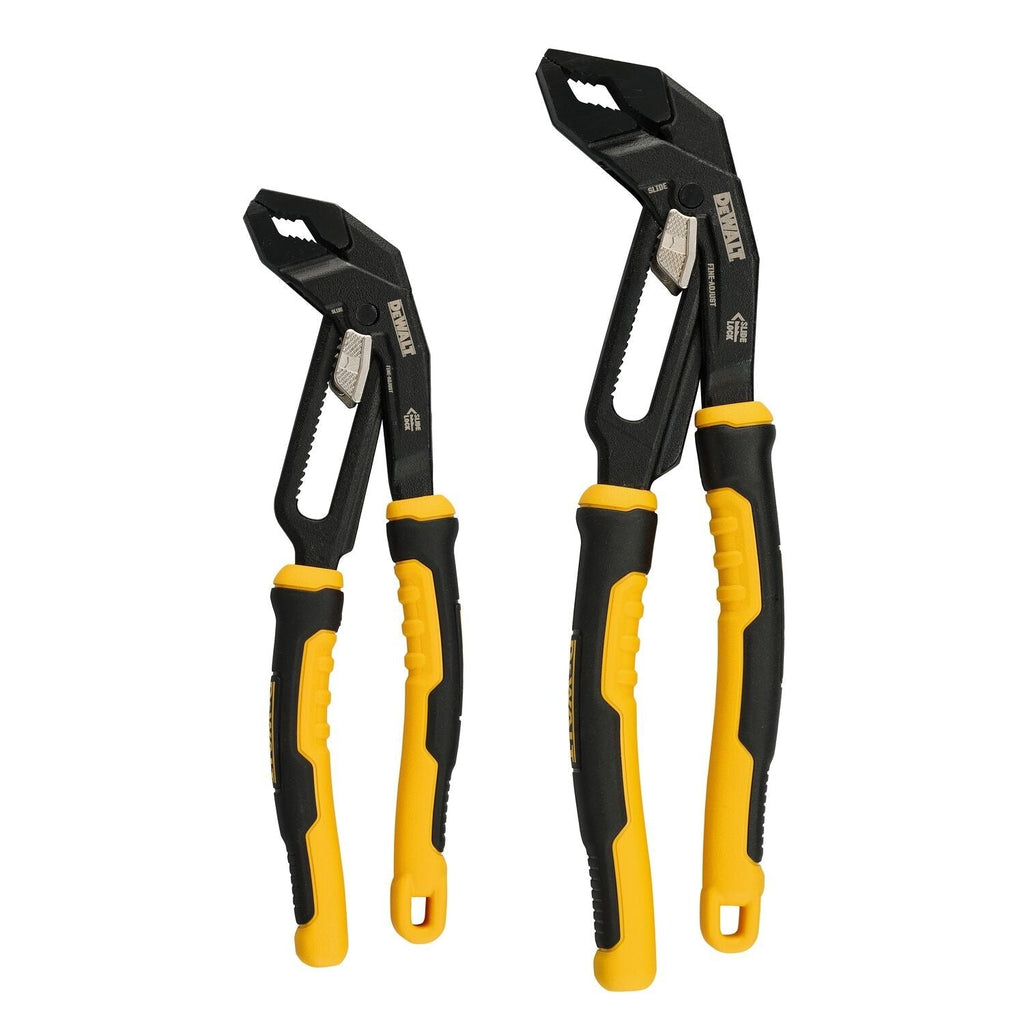 DeWALT DWHT82824 Slidelock 8-in. and 10-in. V-Jaw Plier, 2-Pack