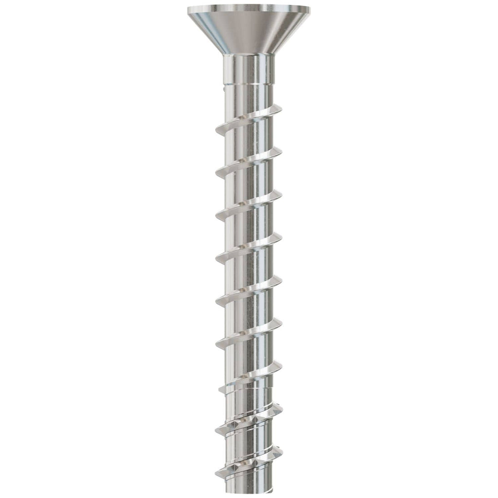 Simpson Strong-Tie THDC25238CS6SS Titen HD 1/4-in. x 2-3/8-in. Type 316 SS Countersunk Head Heavy-Duty Screw Anchor, 25-Pack