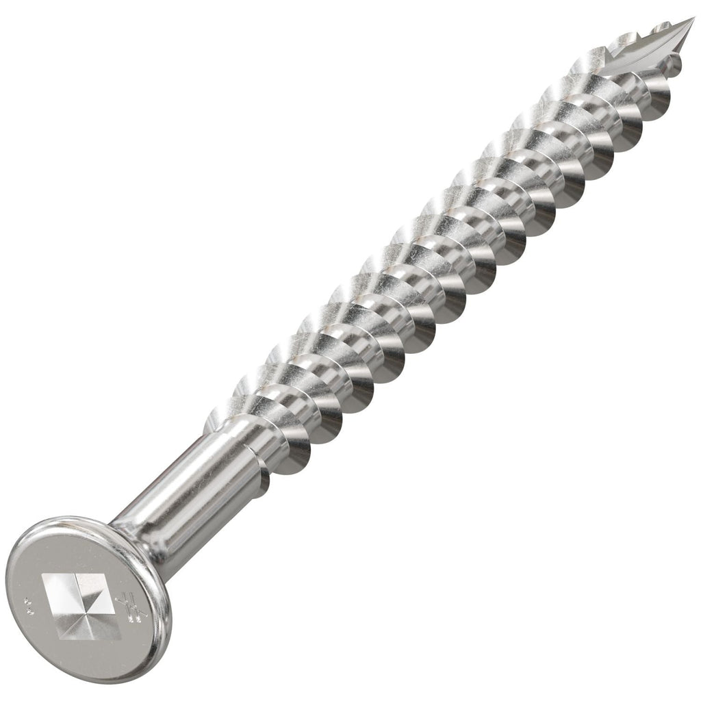 Simpson Strong-Tie SS3DSC212BS Bugle-Head Wood Screw (Collated), #10 x 2-1/2-in. #3 Square Drive, Type 305, 1500-Pack