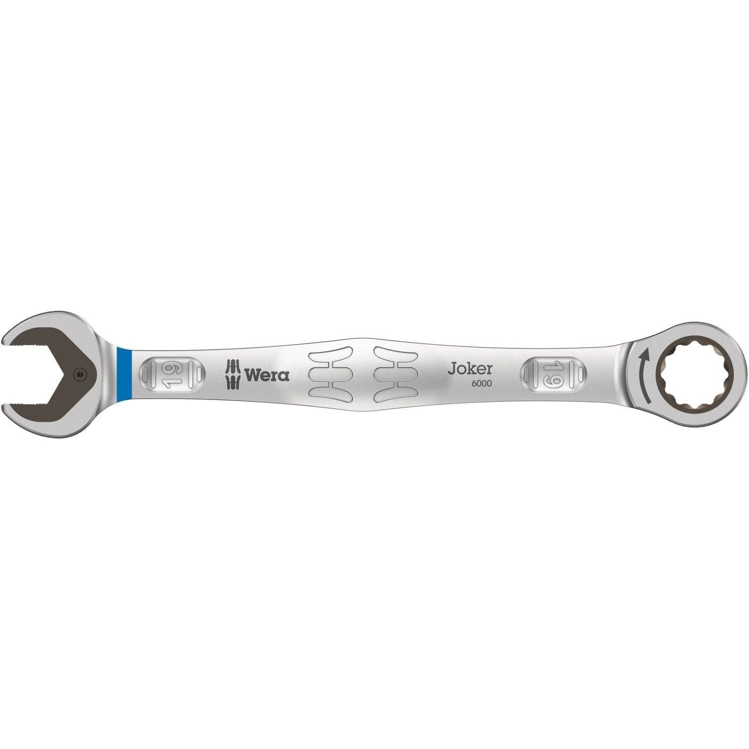 Wera 6000 Joker Ratcheting Combination Wrenches, 19x246-mm.