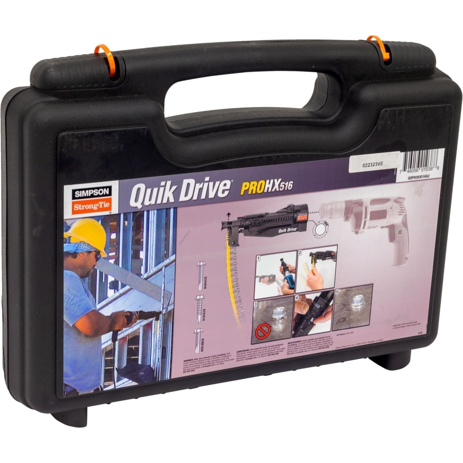 Simpson Strong-Tie QDPROHX516G2 Quik Drive PROHX516G2 Steel-to-Steel Attachment