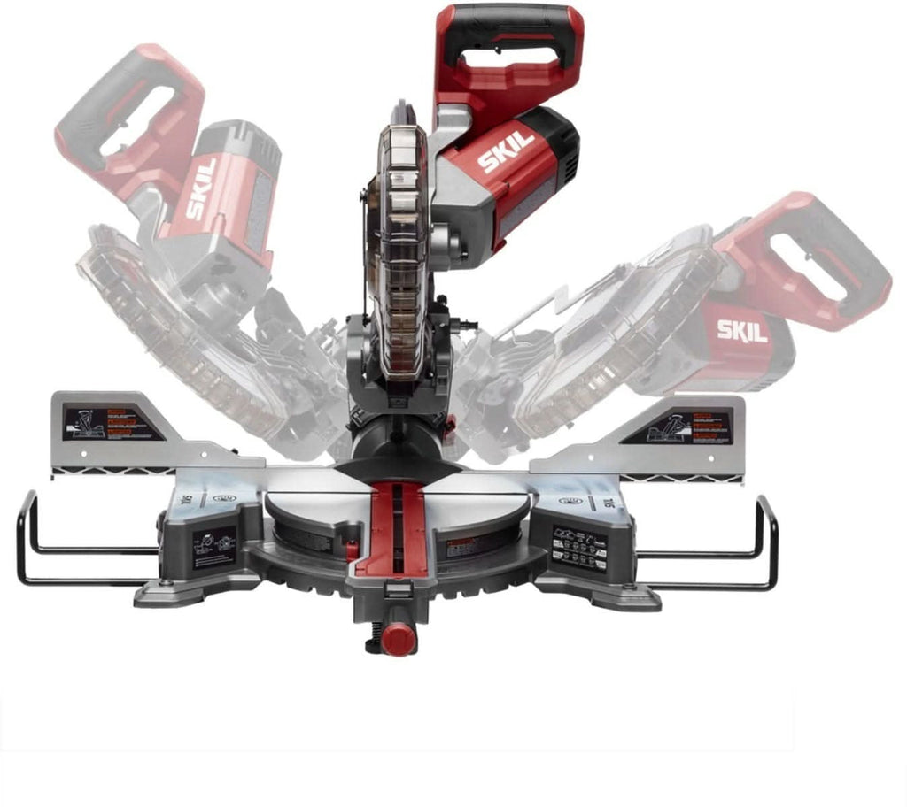 SKIL MS6305-00 Corded 10" Dual Bevel Sliding Miter Saw