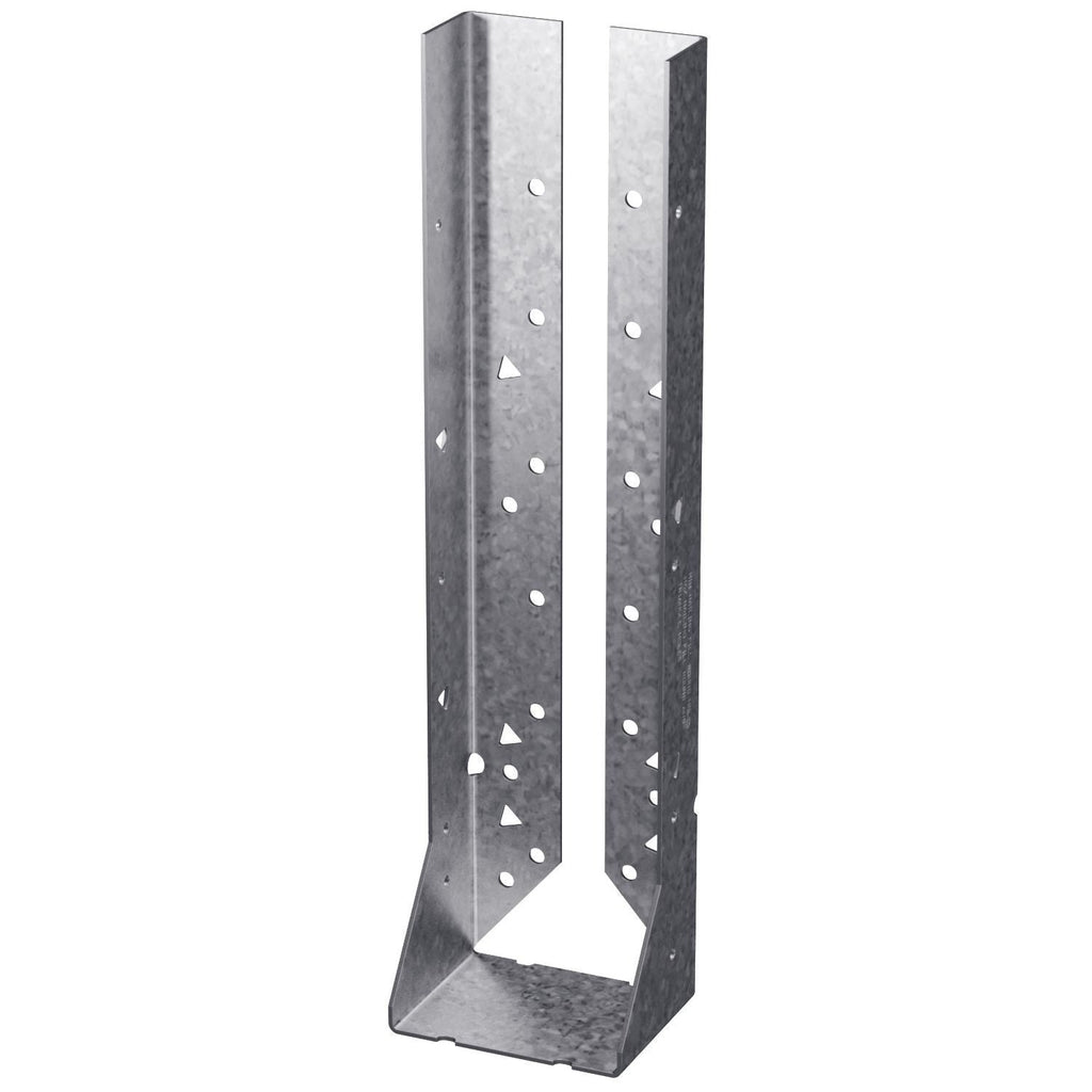 Simpson Strong-Tie HUC214-2 HUC Galvanized Face-Mount Concealed-Flange Joist Hanger for Double 2x14