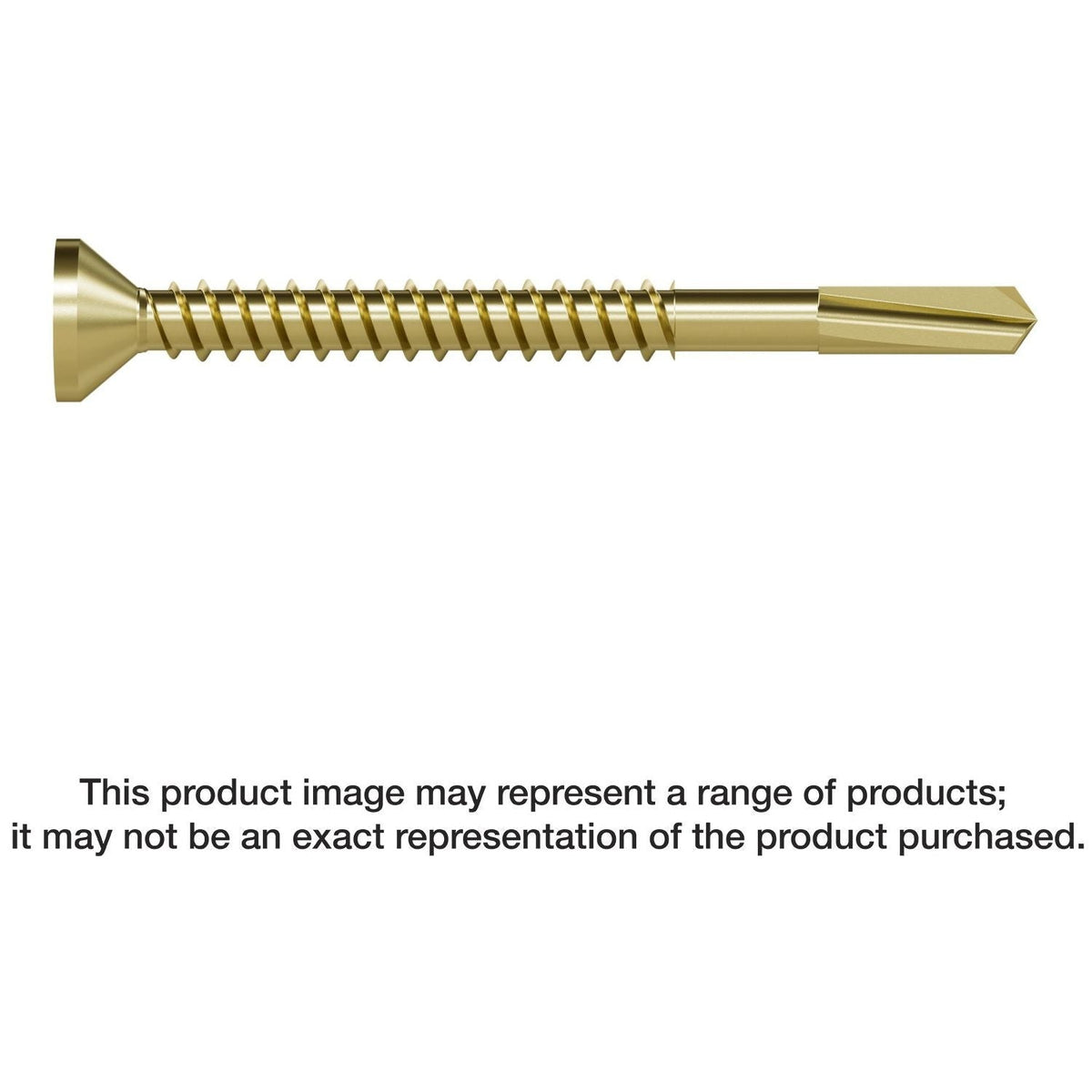 Simpson Strong-Tie PPHD3S1016 Strong-Drive PPHD SHEATHING-TO-CFS Screw (Collated), #10 x 3-in. T25, Yellow Zinc, 1000-Pack