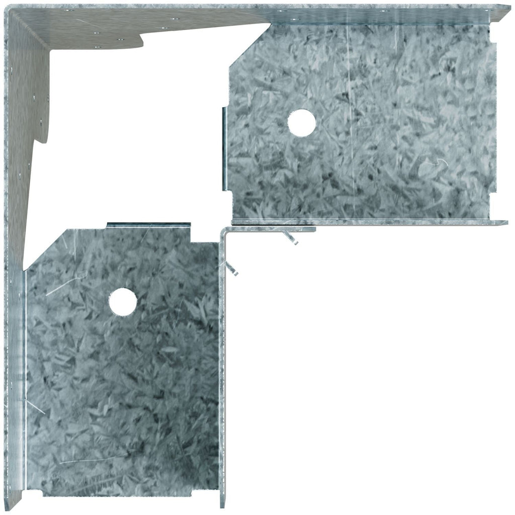 Simpson Strong-Tie RTC44 RTC 14-Gauge ZMAX Galvanized Rigid Tie Corner for 4x, 4x4 Post