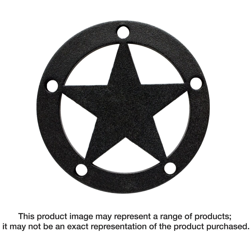 Simpson Strong-Tie APDTS3 Outdoor Accents Mission Collection ZMAX, Black Powder-Coated Decorative Star