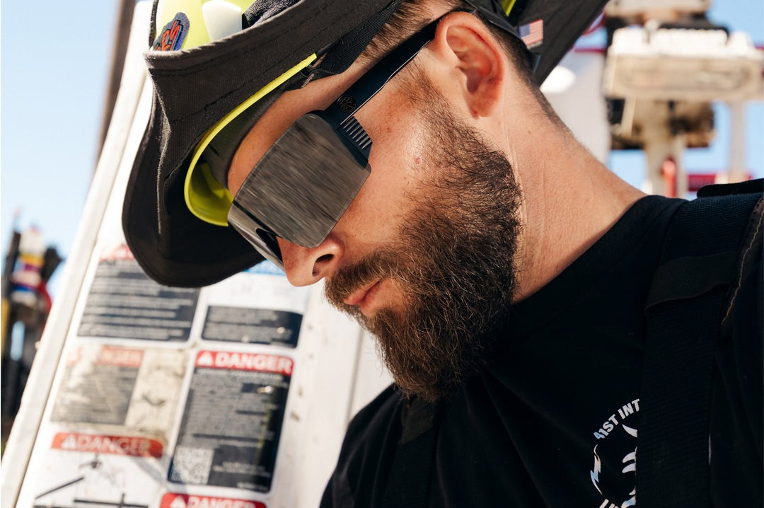 Heat Wave Skynet Black Z87+ Sunglasses
