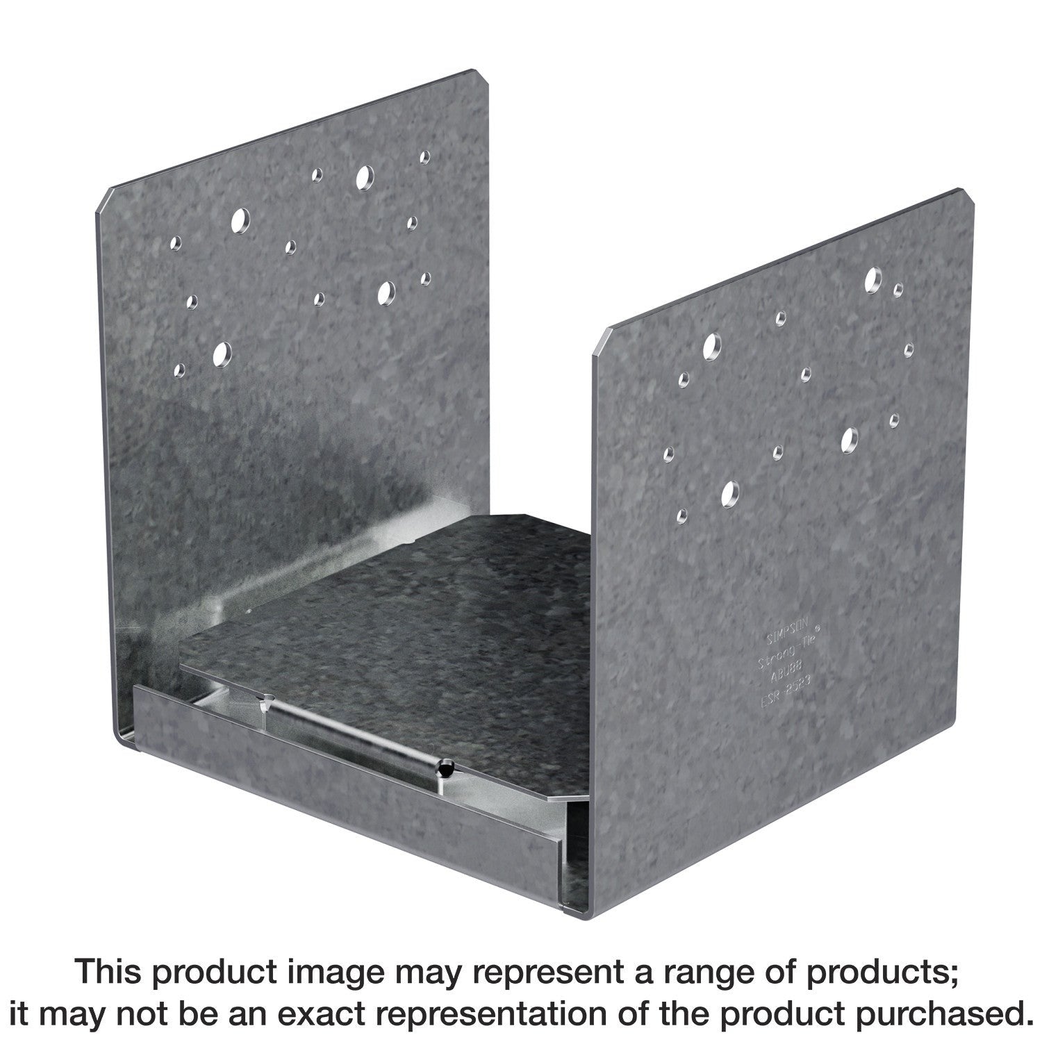 Simpson Strong-Tie ABU44Z ABU ZMAX Galvanized Adjustable Standoff Post Base for 4x4