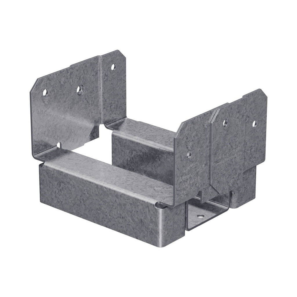 Simpson Strong-Tie ABA44RZ ABA ZMAX Galvanized Adjustable Standoff Post Base for 4x4 Rough