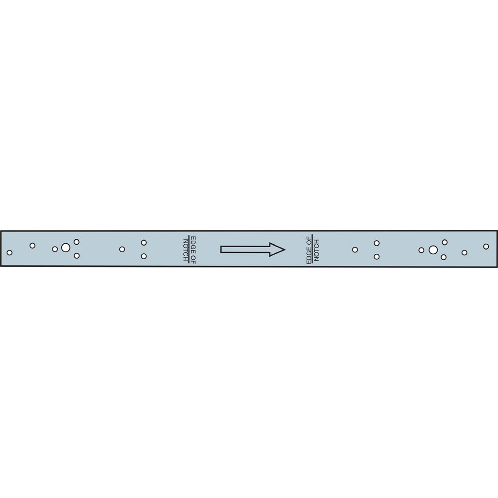 Simpson Strong-Tie RPS22 RPS 22-5/16-in. 16-Gauge Galvanized Retrofit Strap Tie