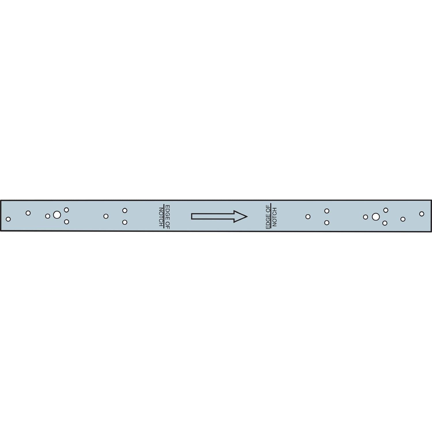 Simpson Strong-Tie RPS22 RPS 22-5/16-in. 16-Gauge Galvanized Retrofit Strap Tie