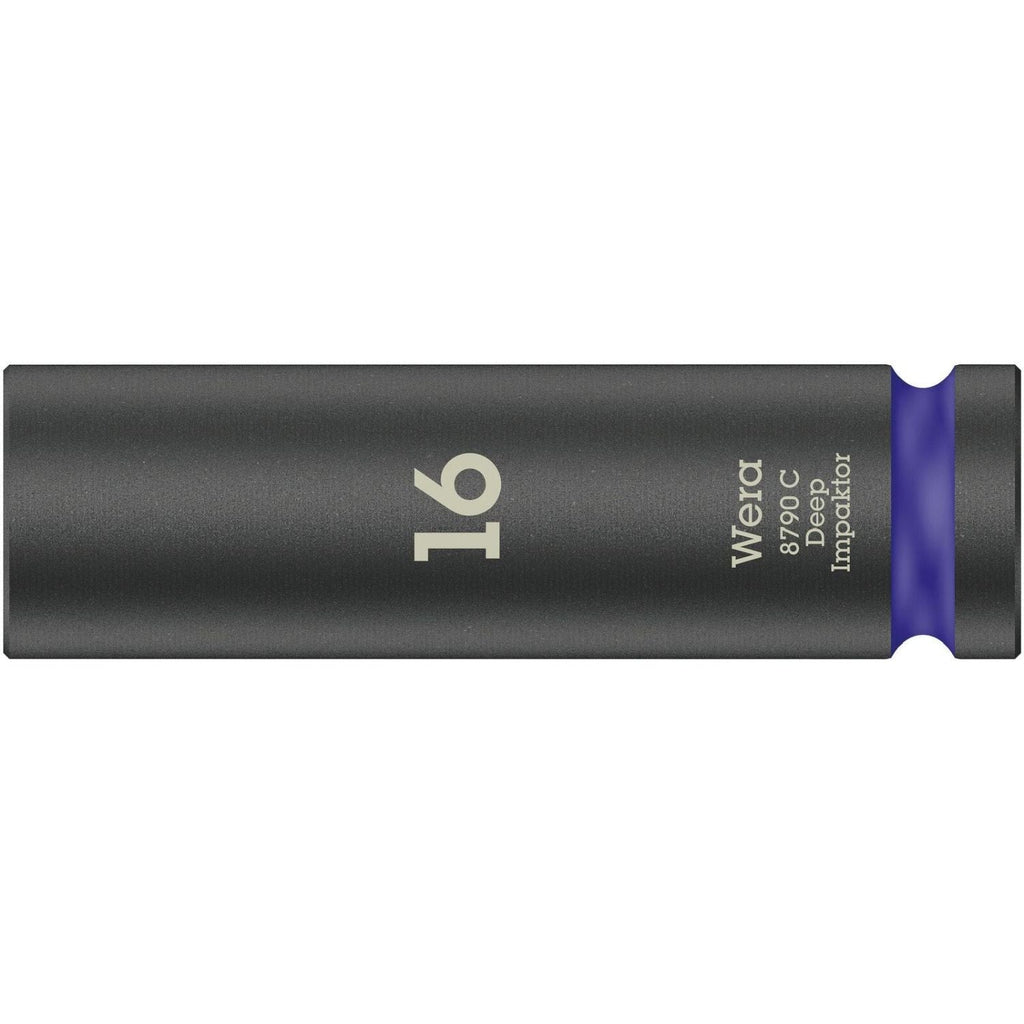 Wera 8790 C Impaktor Deep Socket With 1/2-in. Drive, 16x83-mm.