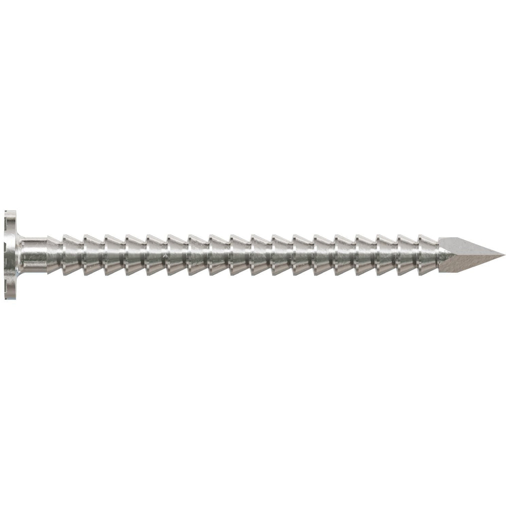Simpson Strong-Tie S2ACN1 Common Nail, Annular Ring Shank, 1-in. x .072-in. Type 304 Stainless Steel, 1-lb.