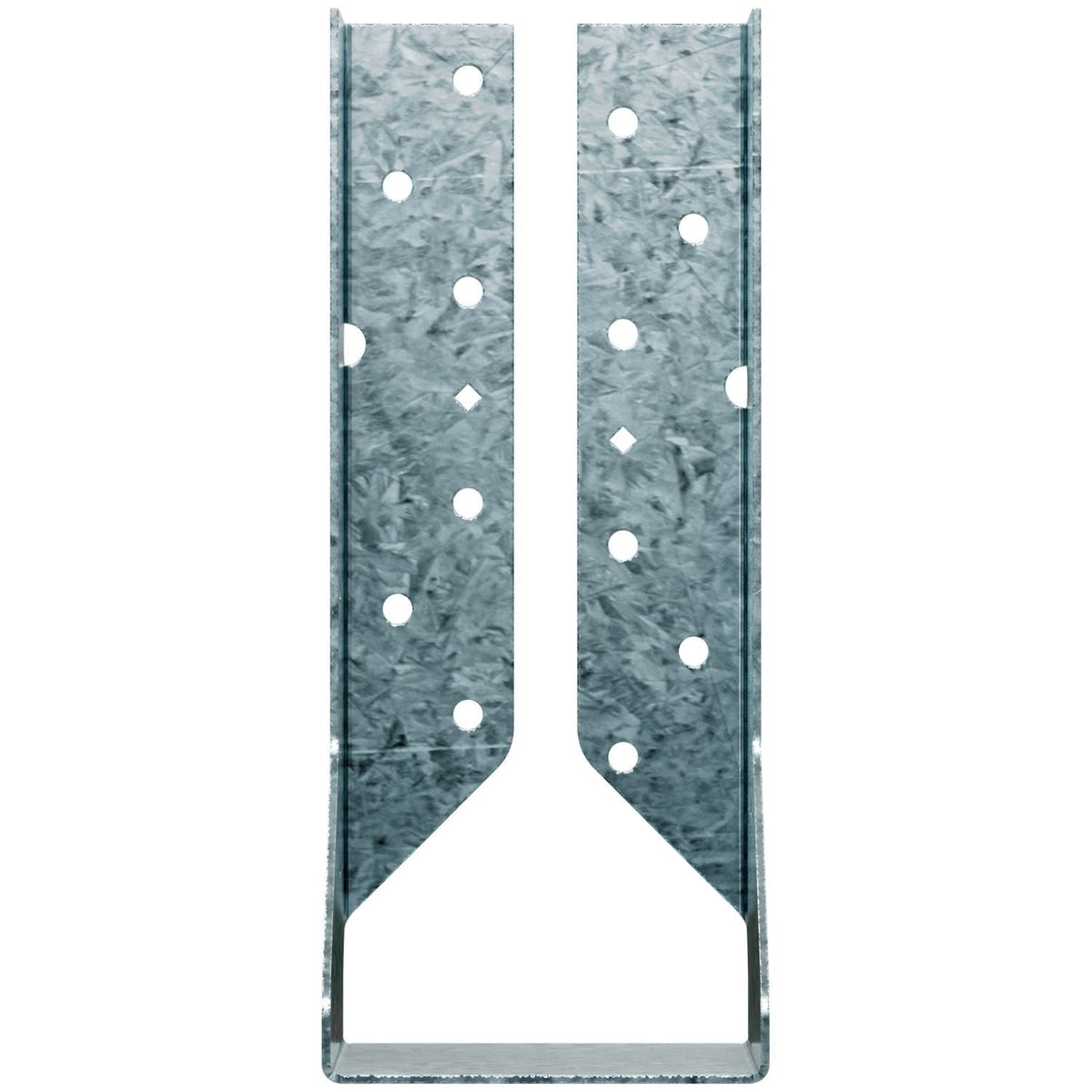 Simpson Strong-Tie HUCQ410Z-SDSG HUCQ ZMAX Galvanized Heavy Face-Mount Concealed-Flange Joist Hanger for 4x10 w/ Screws