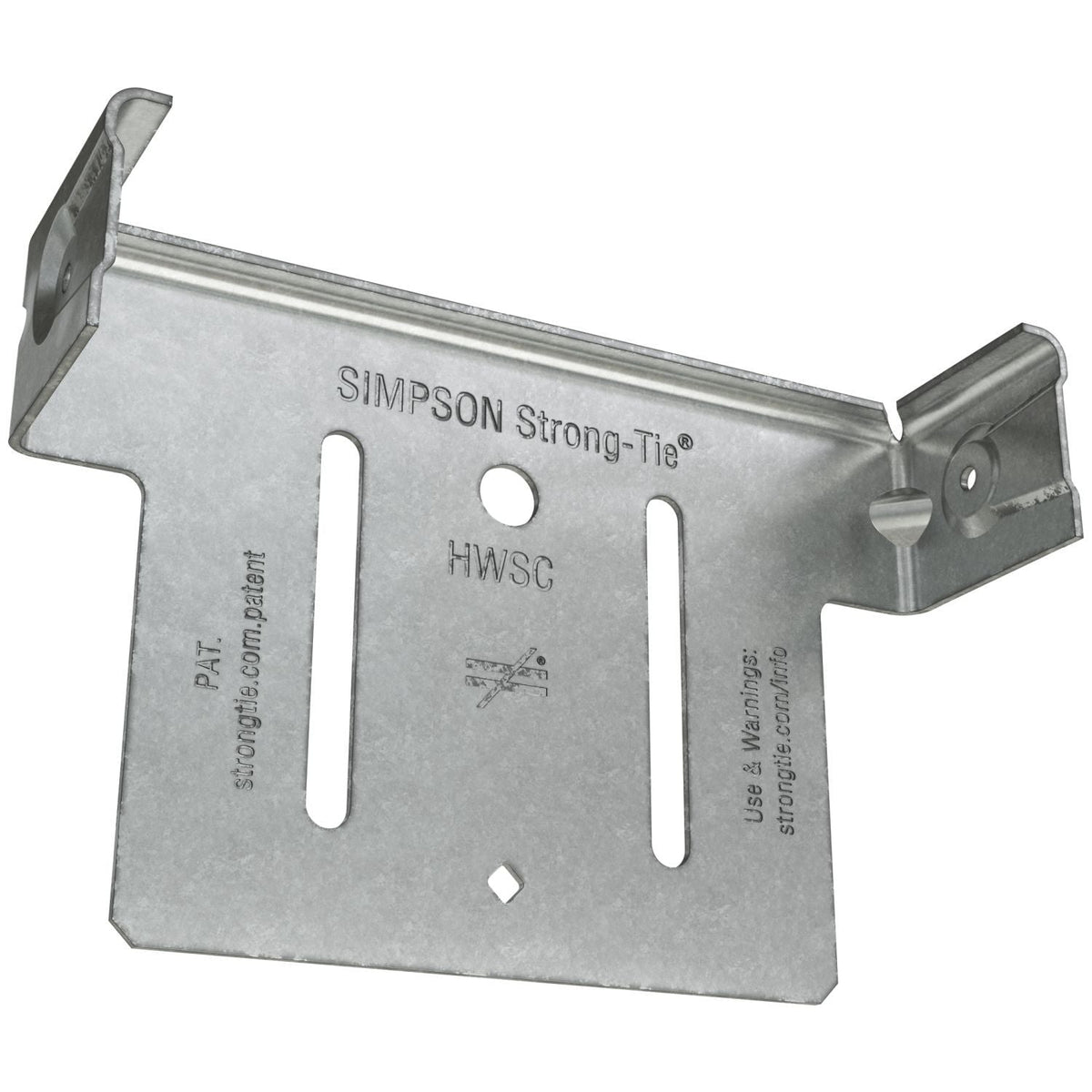 Simpson Strong-Tie HWSC6-KT HWSC 5-3/4-in. Head-of-Wall Slide-Clip Connector w/ Screws, 50-Pack