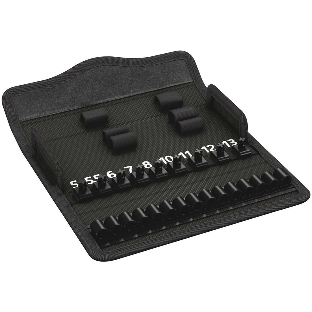 Wera 9419 Textile Box 8100 Sa Zyklop Metal Switch, Empty, 180x74x37-mm.