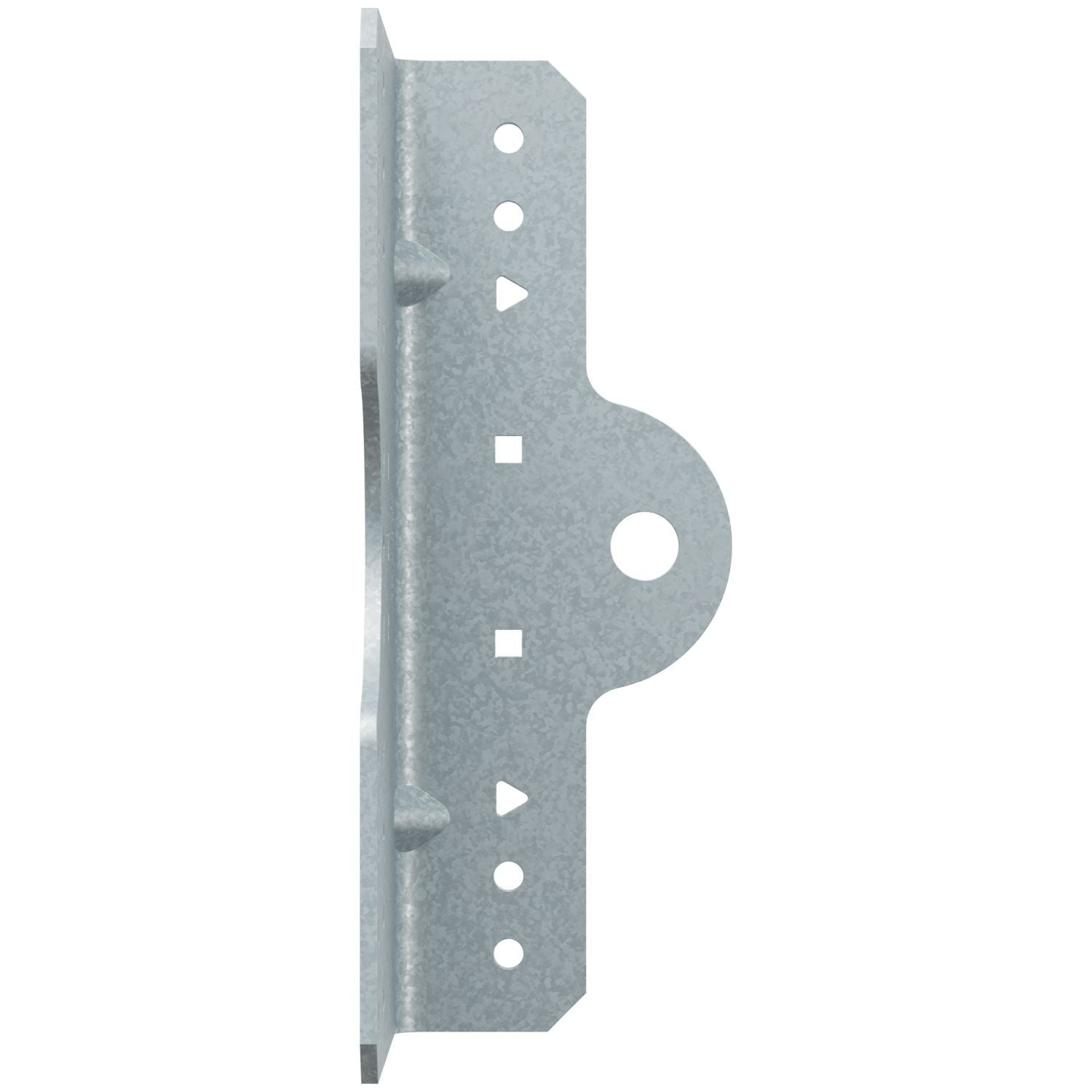 Simpson Strong-Tie MSSC6.25-R30 MSSC 6-1/4-in. 12-Gauge Galvanized Steel-Stud Clip, 30-Pack