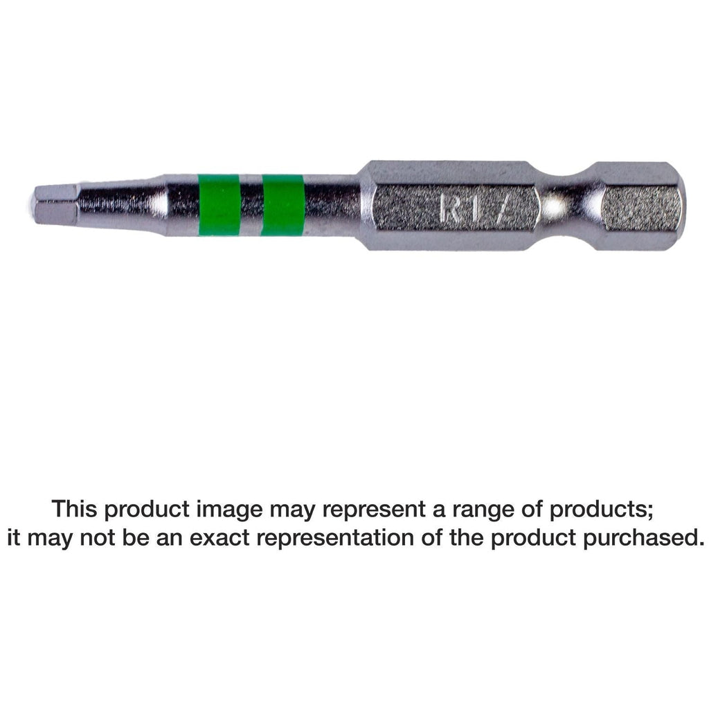Simpson Strong-Tie BIT1S-2-R2 #1 Square-Drive 2-in. Power Bit, 2-Pack