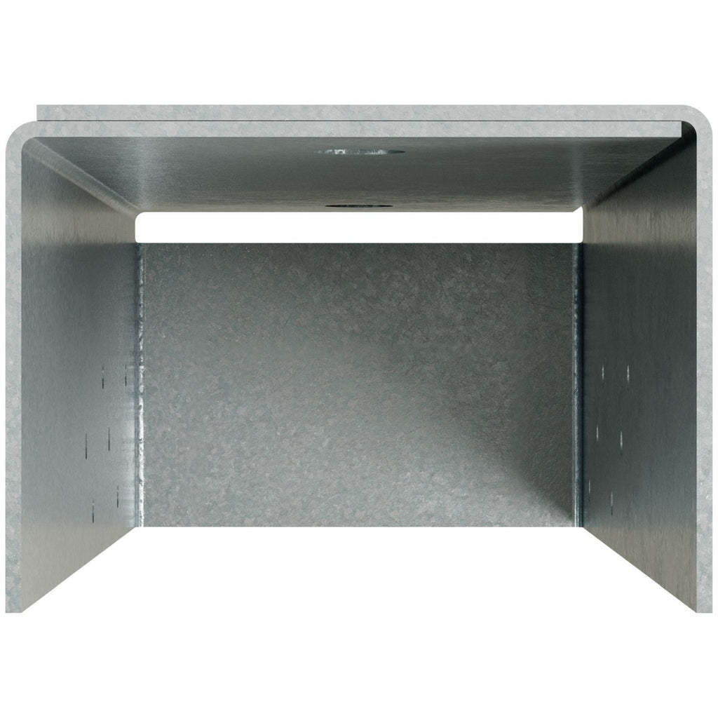 Simpson Strong-Tie MBHU5.50/16KT MBHU 5-1/2-in. x 16-in. Galvanized Masonry Beam Hanger with Screws/Anchors