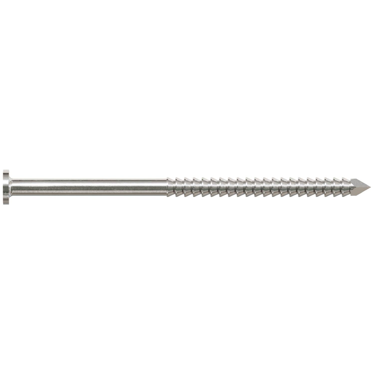 Simpson Strong-Tie T5KR51 Premium Siding Nail, 1-3/4-in. x 5/32-in. Head Dia., Type 316 Stainless Steel, 1-lb.
