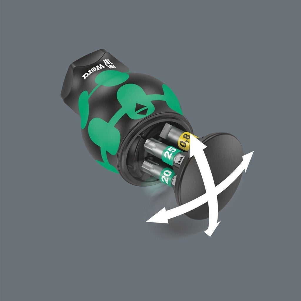 Wera Kraftform Kompakt Stubby Magazine 1, 6-Pieces
