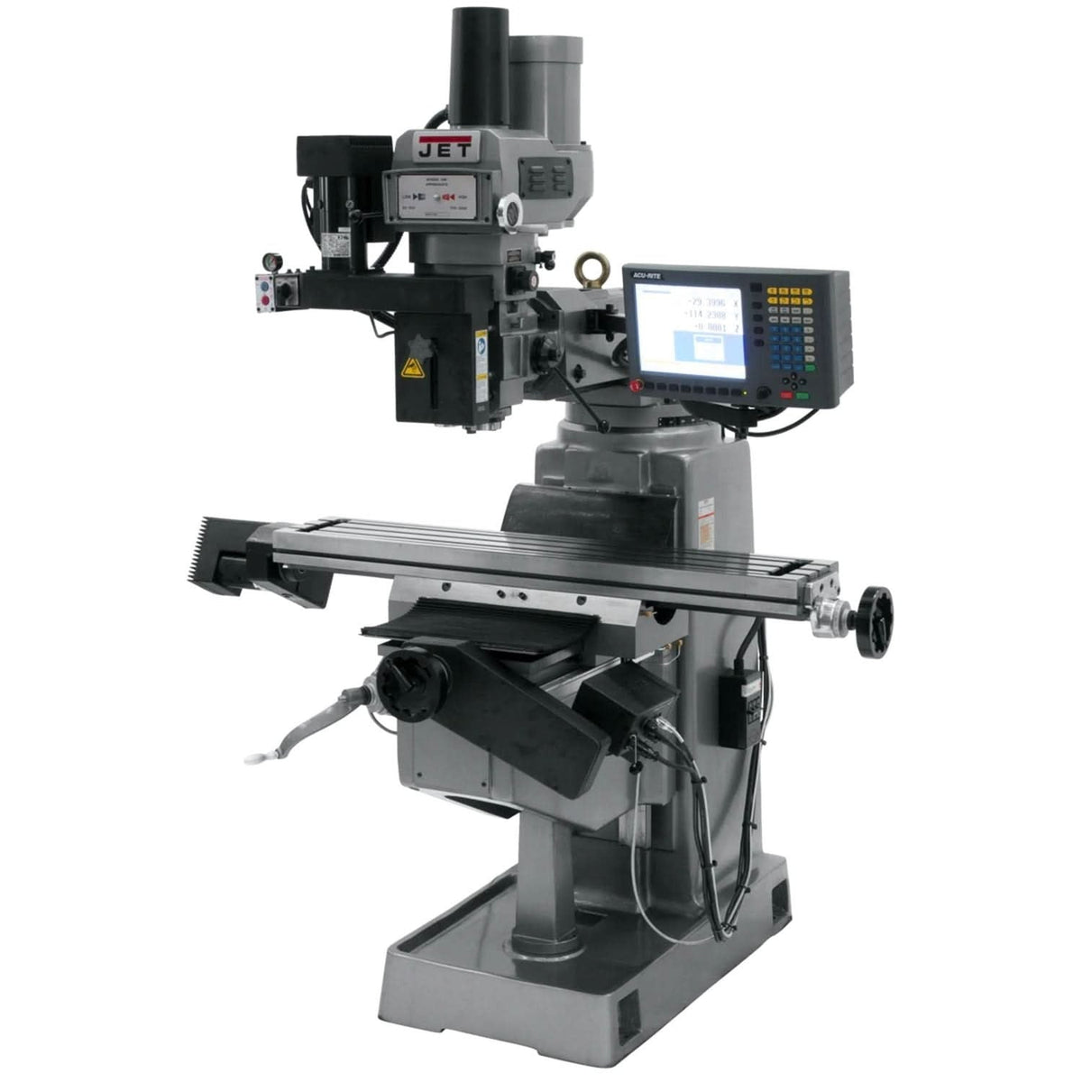 JET 690948 JTM-4VS Mill With 3-Axis Acu-Rite MilPwr G2 CNC Controller