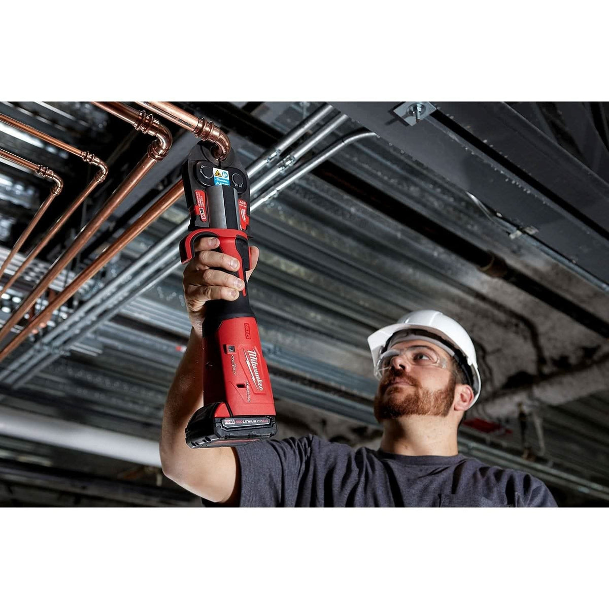 Milwaukee 2922-22M M18 FORCE LOGIC Press Tool with ONE-KEY 2.0Ah Kit