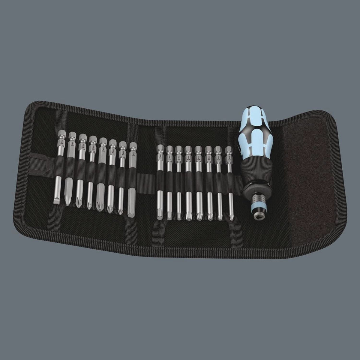 Wera Kraftform Kompakt 60, Stainless, Imperial, 17-Pieces