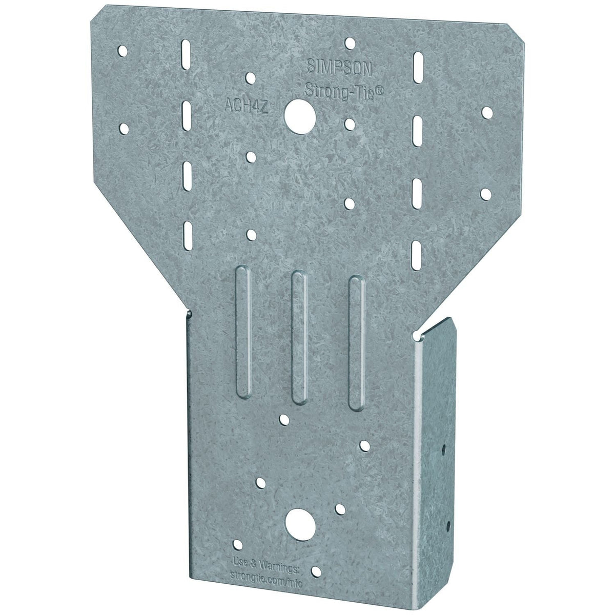 Simpson Strong-Tie ACH4Z ACHZ ZMAX Galvanized Adjustable Post Cap for 4x