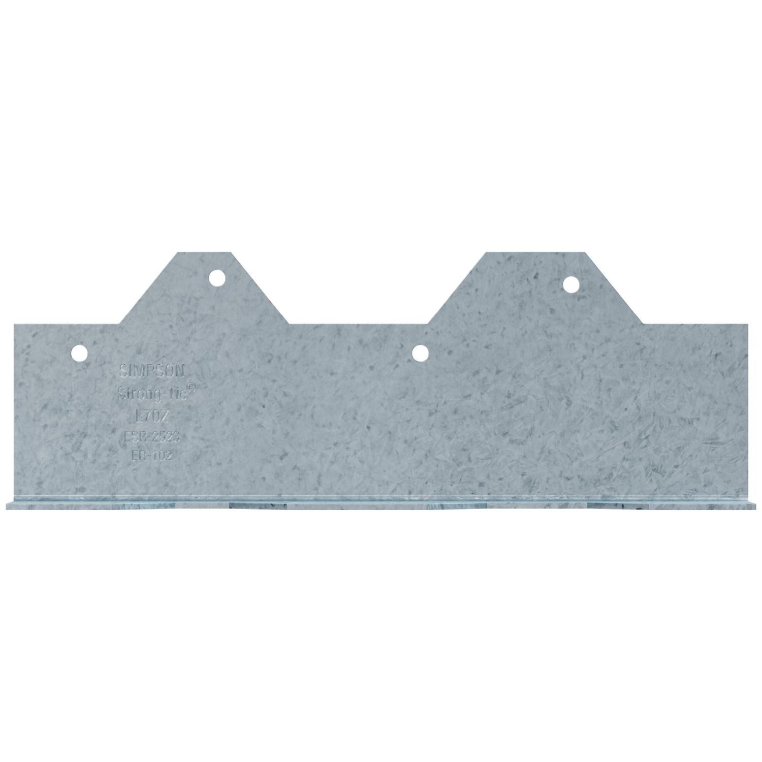 Simpson Strong-Tie 7-in. 16-Gauge ZMAX Galvanized Reinforcing L Angle (L70Z)