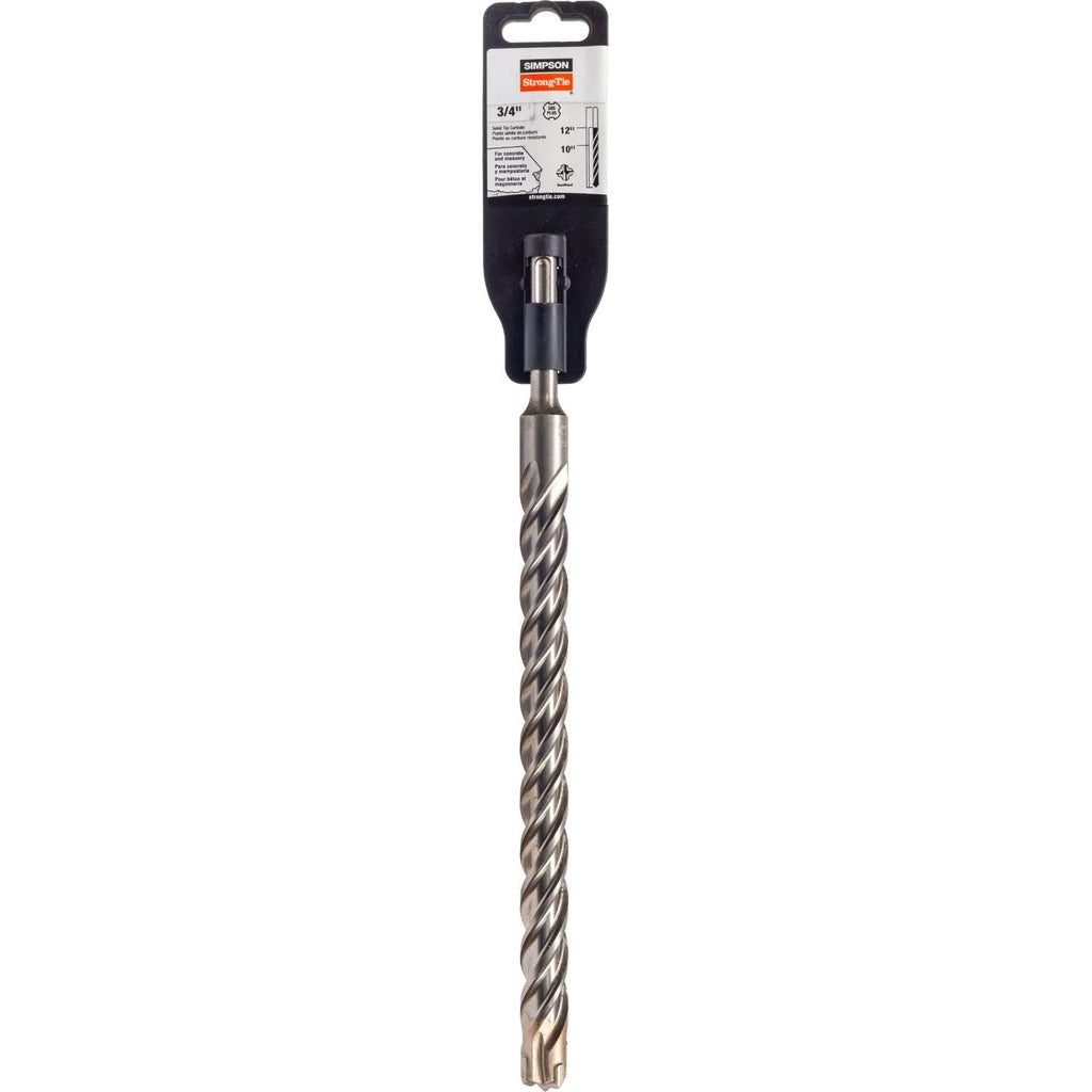 Simpson Strong-Tie MDPL07512Q 3/4-in. x 12-in. SDS-plus Quad-Head Shank Drill Bit
