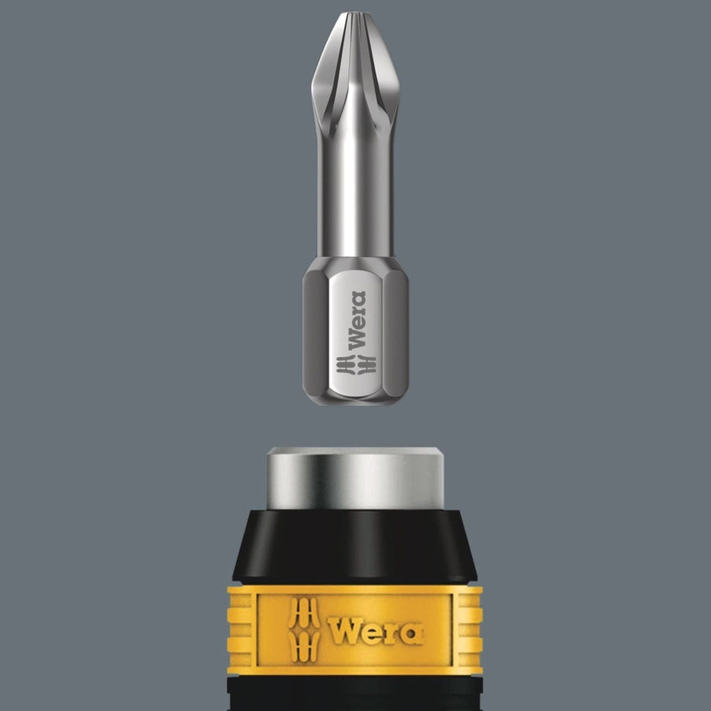 Wera 7400 Esd Series Kraftform Torque Screwdrivers, With Factory Pre-Set Value (0.1-1.5 Nm) And Rapidaptor Quick-Release Chuck, Handle Size 105-mm., 7460 Esdx0.3 Nmx0.3-1.2 Nm