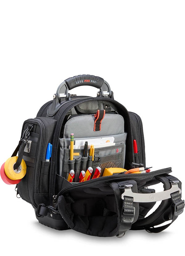 Veto Pro Pac TECH PAC MCP Blackout Compact Tool Backpack