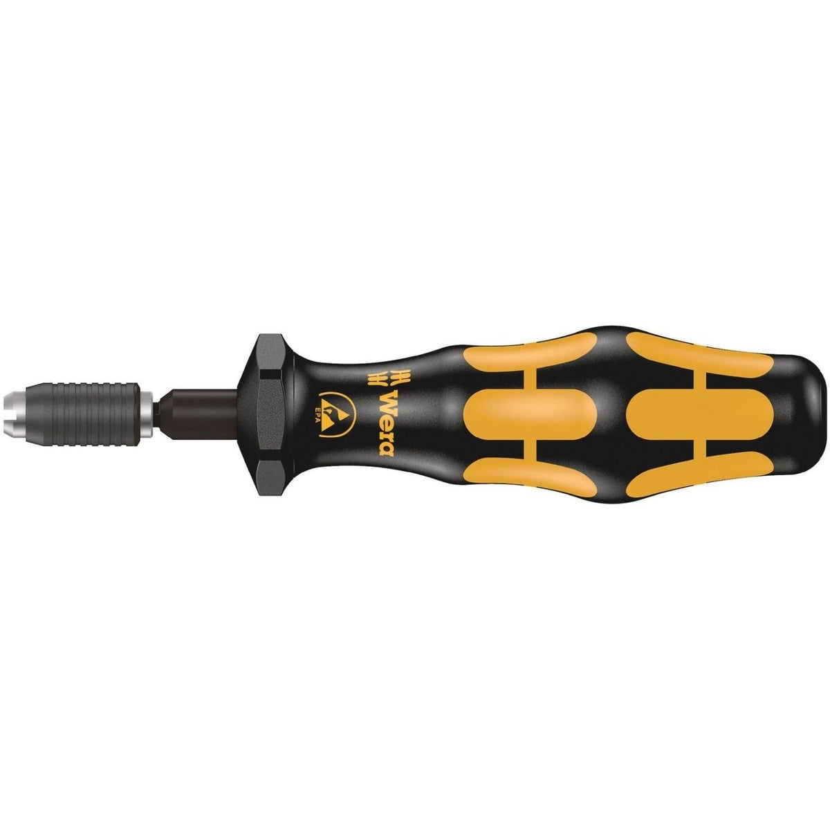 Wera Series 7400 Esd Kraftform Torque Screwdrivers With A Customised Factory Pre-Set Measurement Value, With Quick-Release Chuck, 7456 Esdx0.3-1.0 Nm