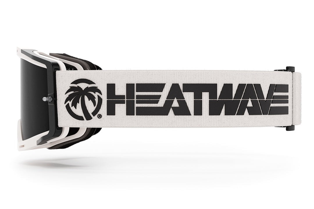 Heat Wave Billboard Icon WHITE MXG-250 Moto Goggle
