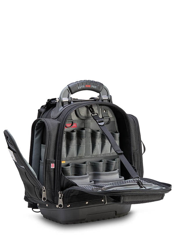Veto Pro Pac TECH PAC MCP Blackout Compact Tool Backpack