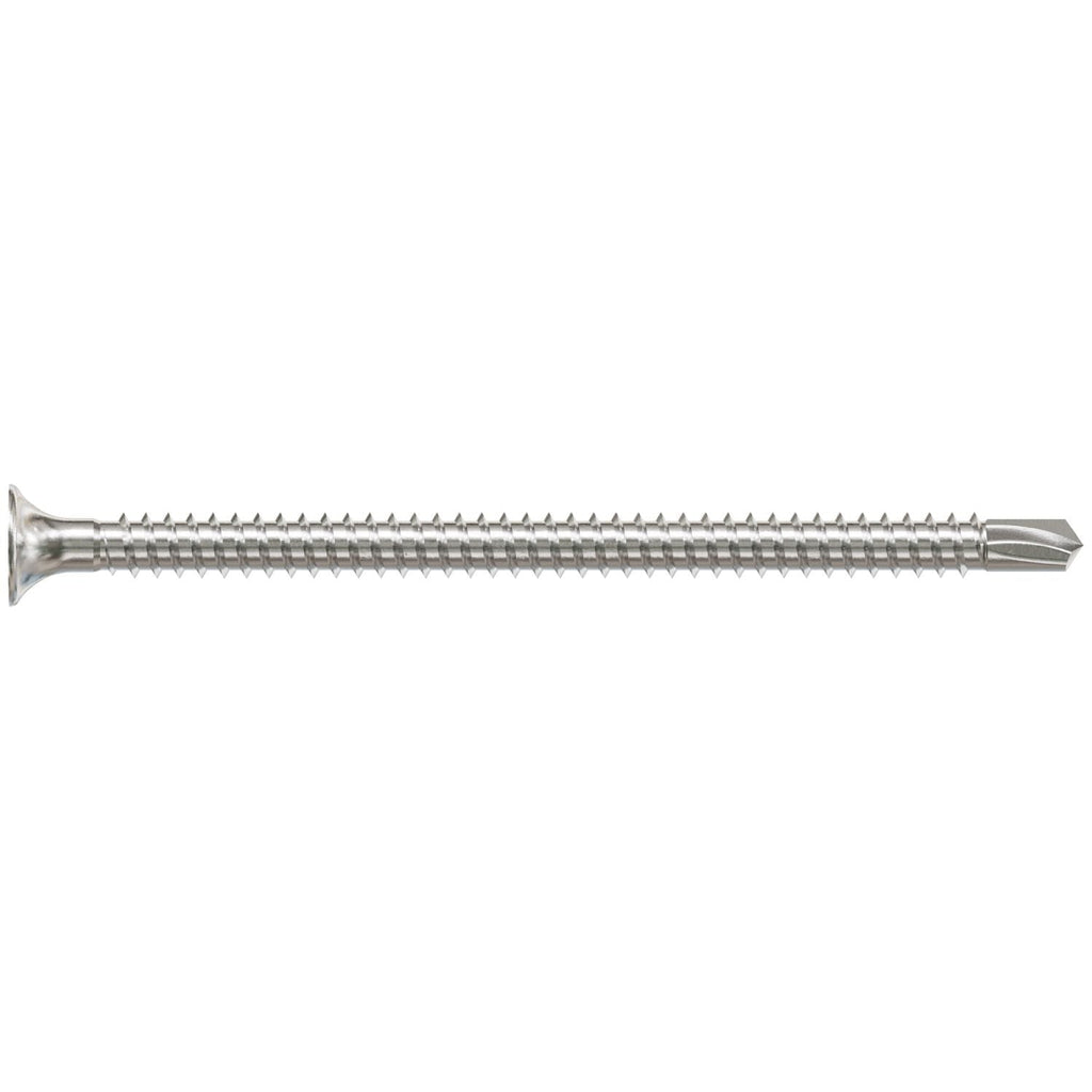 Simpson Strong-Tie F10T300BDB Self-Drilling Bugle-Head Screw, #10 x 3-in. #2 Square Drive, Type 410, 1500-Pack