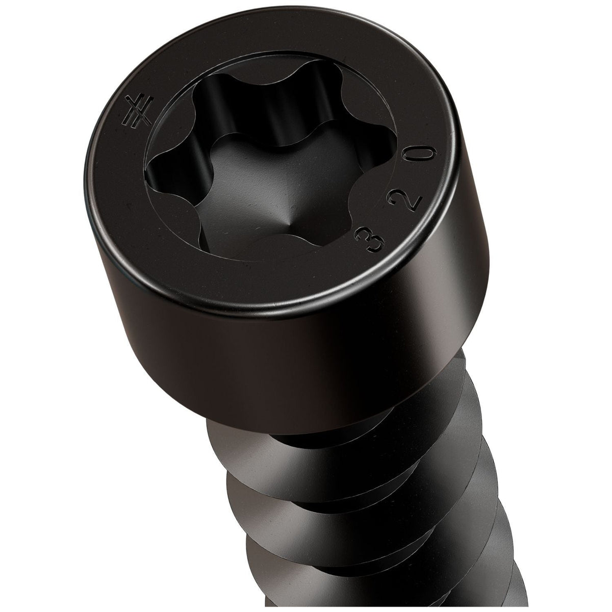 Simpson Strong-Tie SDCFC10X320-R25 Strong-Drive SDCFC TIMBER-CFC Screw, 0.390-in. x 12-1/2-in. T50, E-Coat, 25-Pack