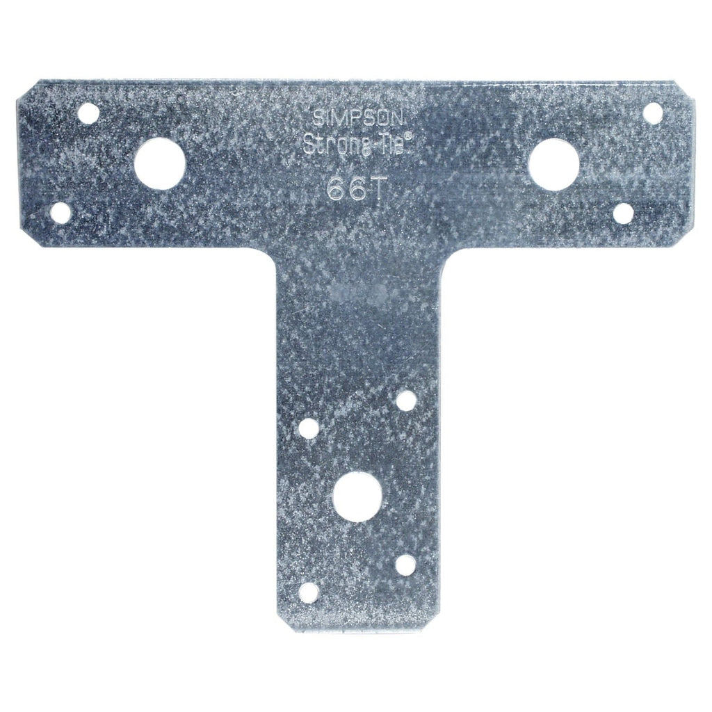 Simpson Strong-Tie 66T 6-in. x 5-in. 14-Gauge Galvanized T Strap