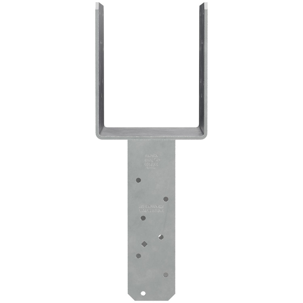 Simpson Strong-Tie ECCQ64HDG-SDS ECCQ HDG End Column Cap for 6x Beam, 4x Post, with Strong-Drive SDS Screws