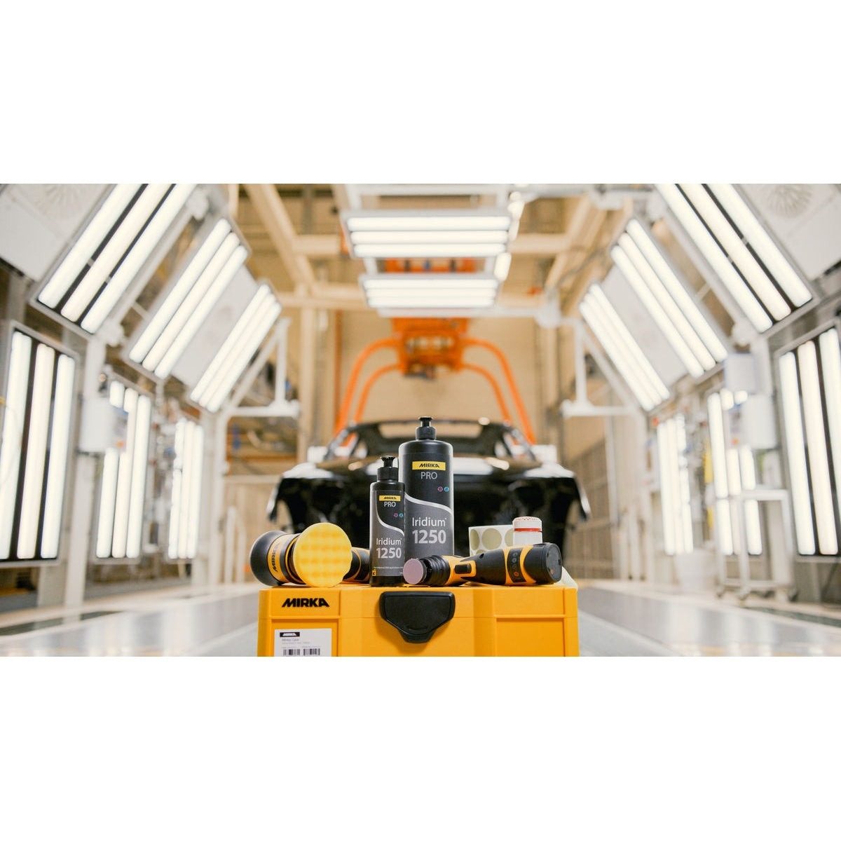 Mirka PRO Iridium 1250 1 Liter Polishing Compound for Spot Repair and Scratch Removal (PC1250-1L)