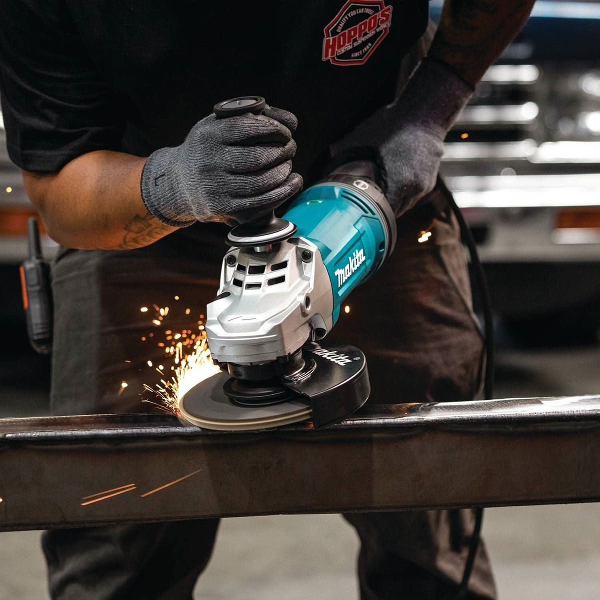 Makita GA7070X1 Corded 7" Angle Grinder, with AFT and Brake