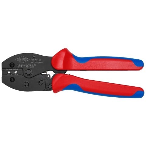 Knipex 8-1/2-in. PreciForce Crimping Pliers for MC4/MC4 Evo 2 (97 52 42)